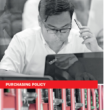 PURCHASING POLICY
